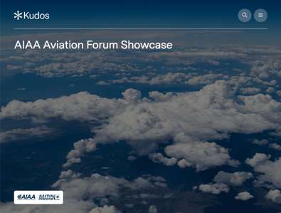 Kudos Aviation Forum Showcase for AIAA