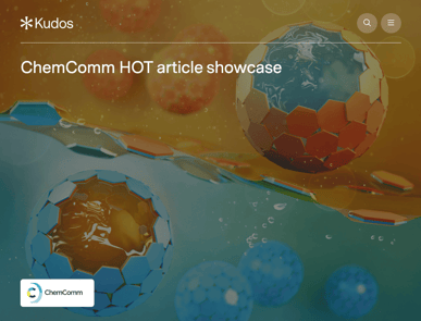 Kudos ChemComm HOT article showcase for Royal Society of Chemistry
