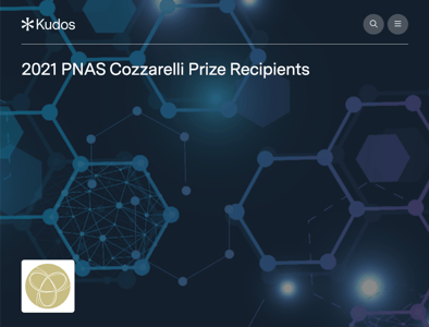 Kudos Cozzarelli Prize Showcase for PNAS
