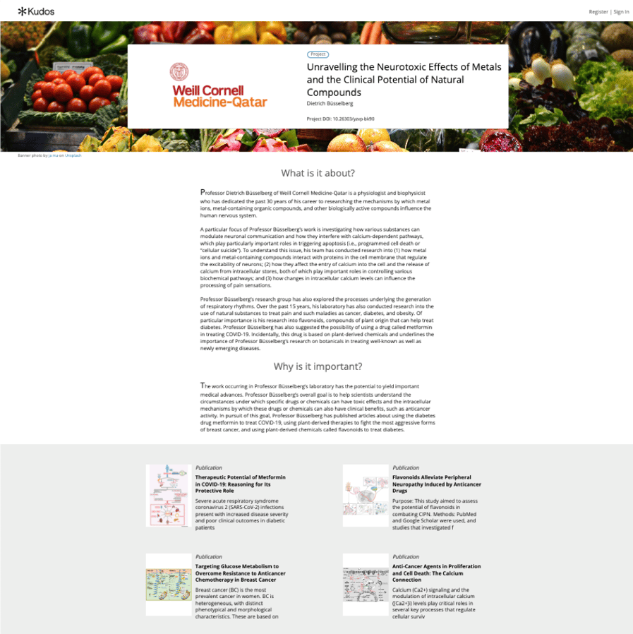 Kudos Professional Editorial and Publicity Campaign for your Research