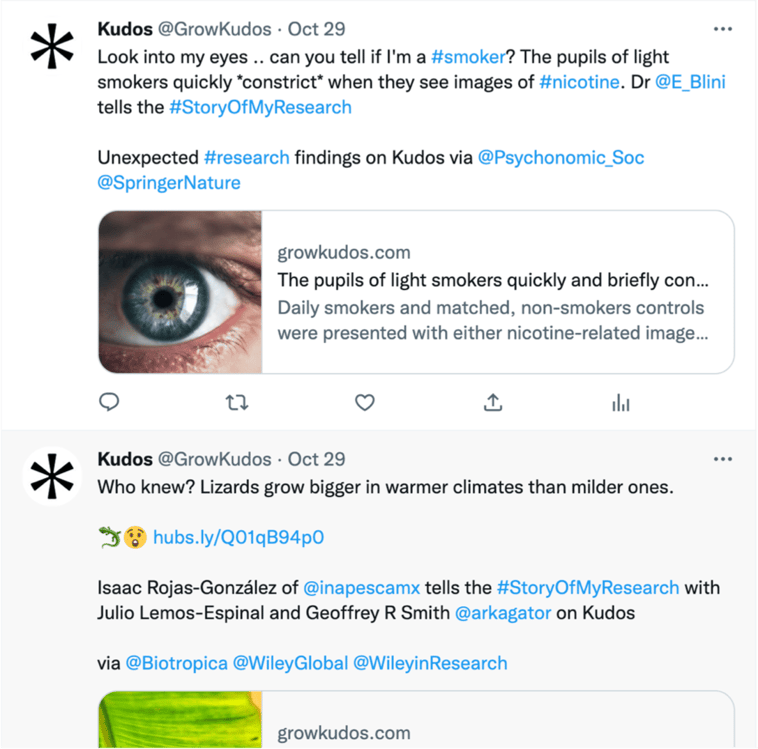 Kudos A Professional Publicity Campaign for your Research