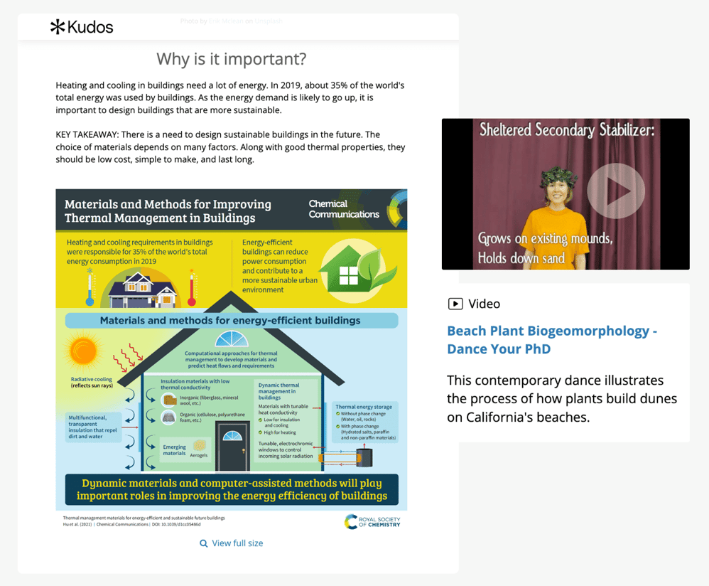 Kudos for Researchers compare our basic and premium editions